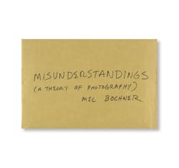 MISUNDERSTANDINGS (A THEORY OF PHOTOGRAPHY), 1970